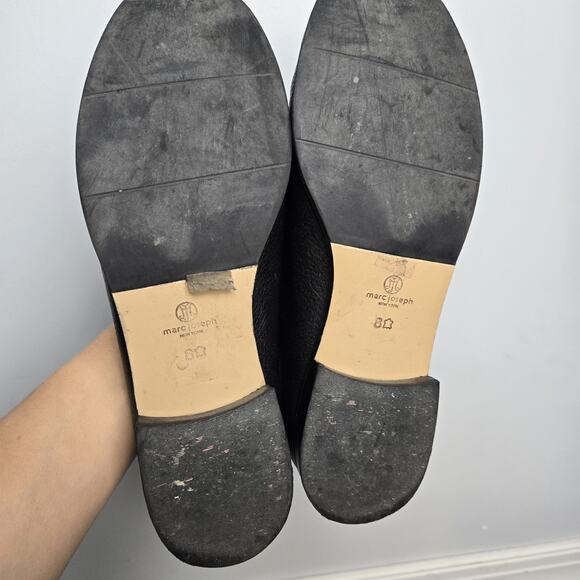 Marc Joseph New York Women's Leather Plymouth St. Weave Loafers Shoes Sz 8 - Picture 5 of 12